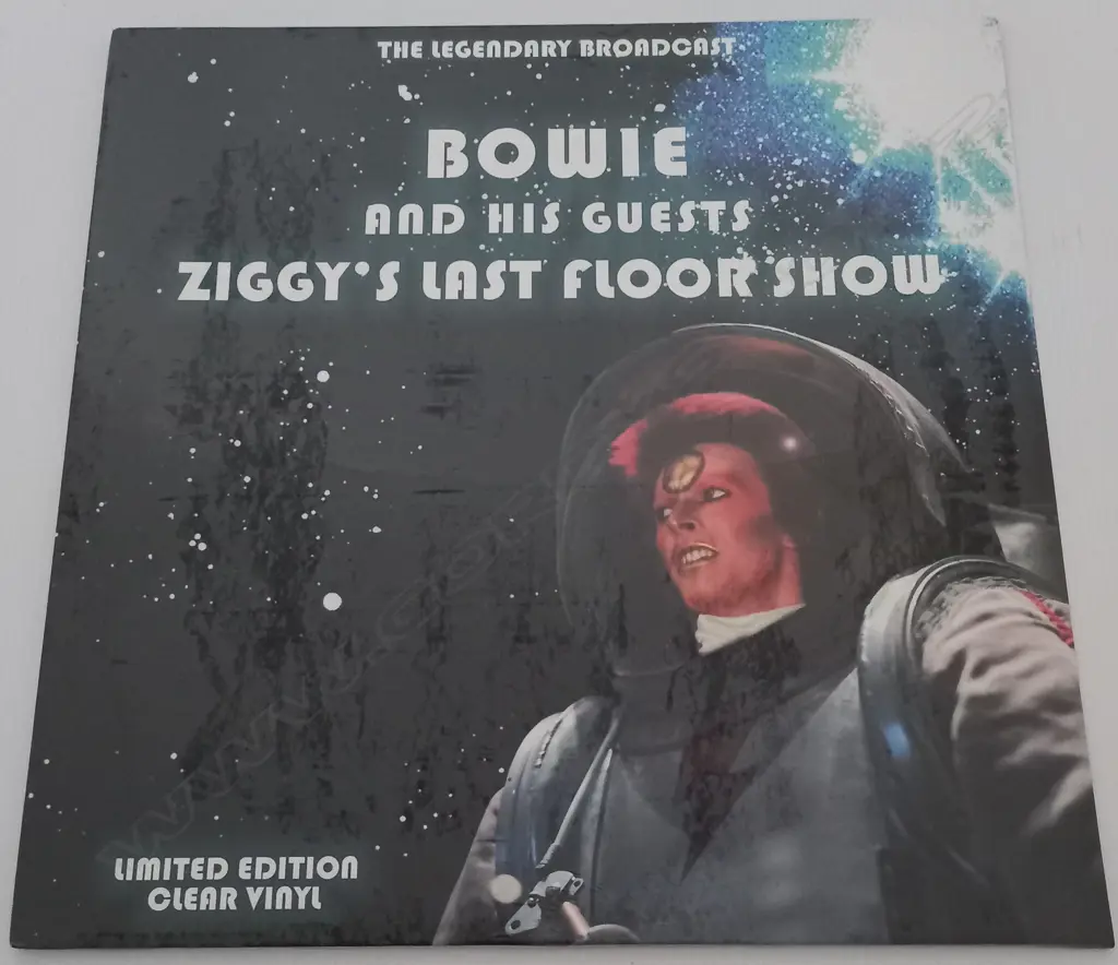 David Bowie And His Guests, Ziggy's Last Floor Show (The Legendary Broadcast), (Clear Vinyl) Image 1++